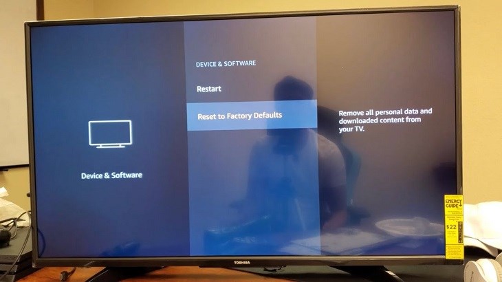Cách reset điều hòa Toshiba về cài đặt gốc