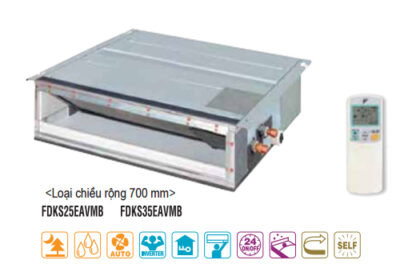 Dàn lạnh giấu trần nối ống gió điều hòa Multi Daikin 1 chiều 12.000BTU FDKS35EAVMB