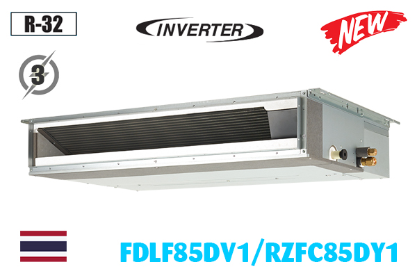 Điều hòa Daikin nối ống gió 29.000BTU inverter 3 Pha FDLF85DV1/RZFC85DY1