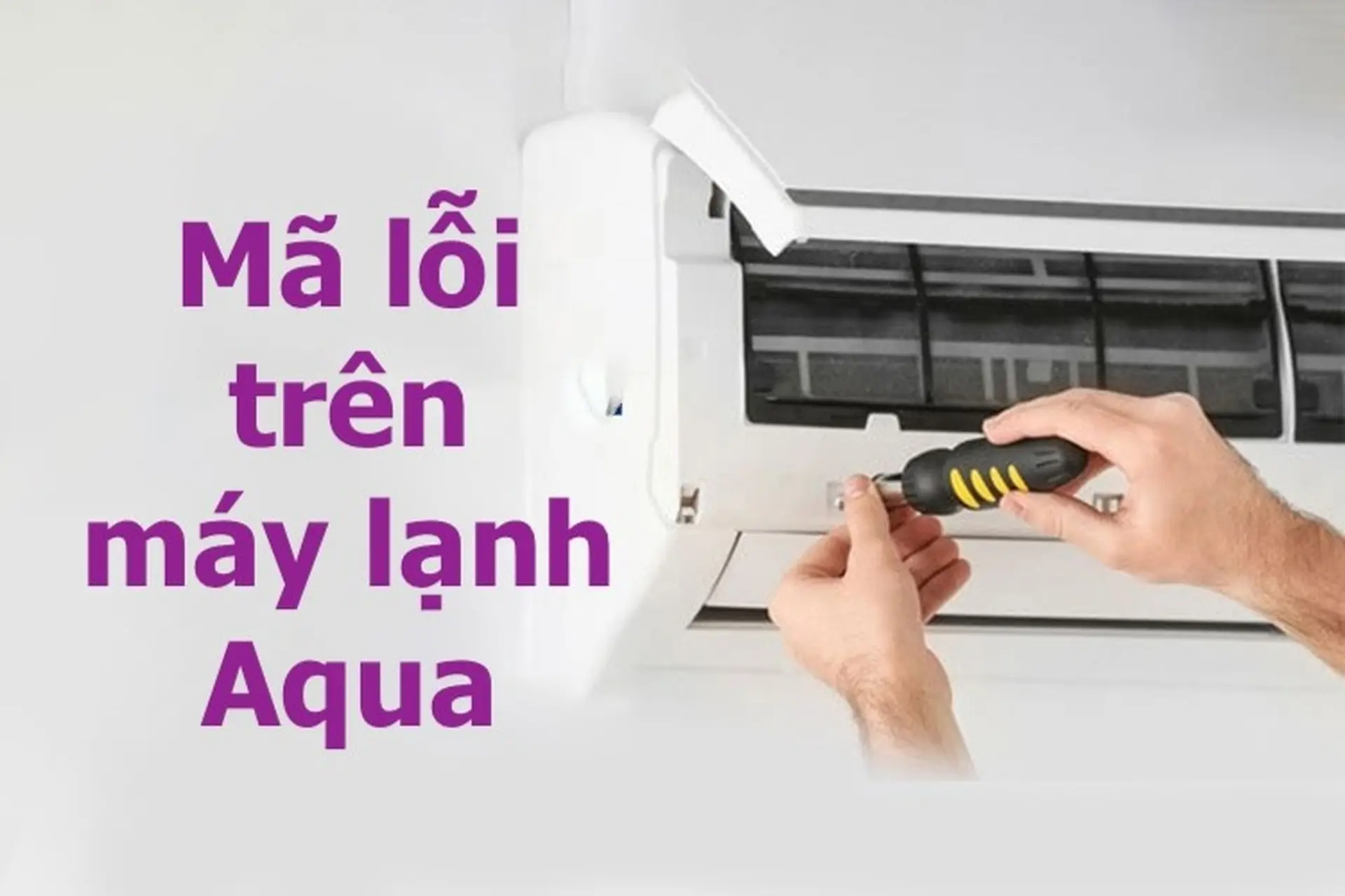 Thủ thuật khắc phục lỗi phổ biến trên điều hòa Sharp