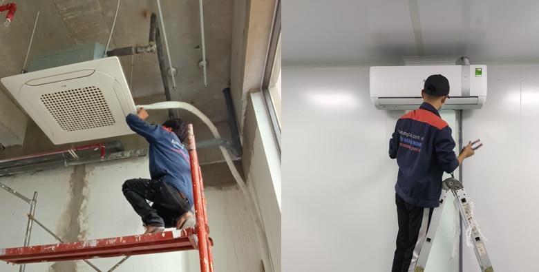 Điều hòa âm trần và điều hòa treo tường: Loại nào tốt hơn?